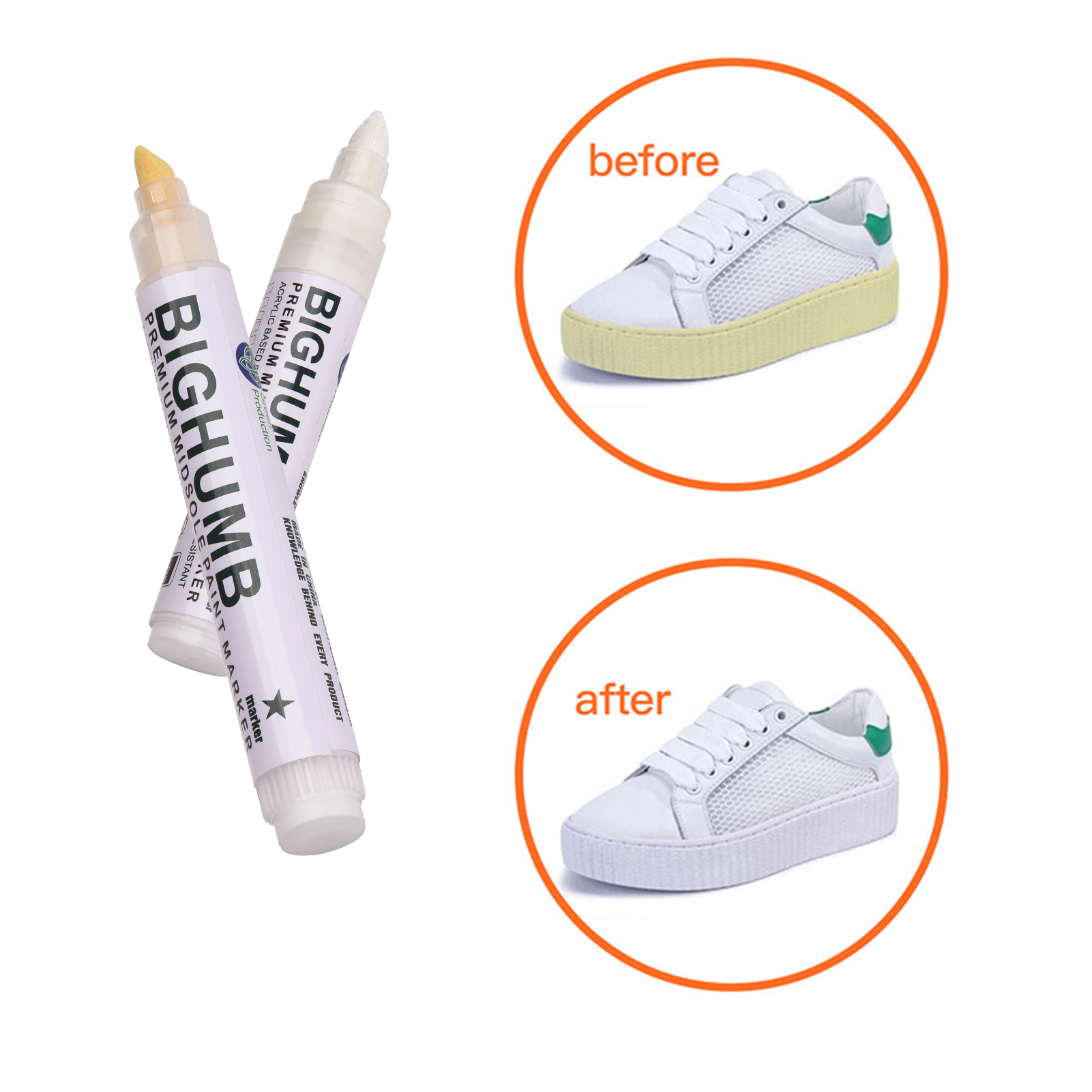 Midsole Marker Paint - Stylo marqueur de peinture BIGTHUMB Premium