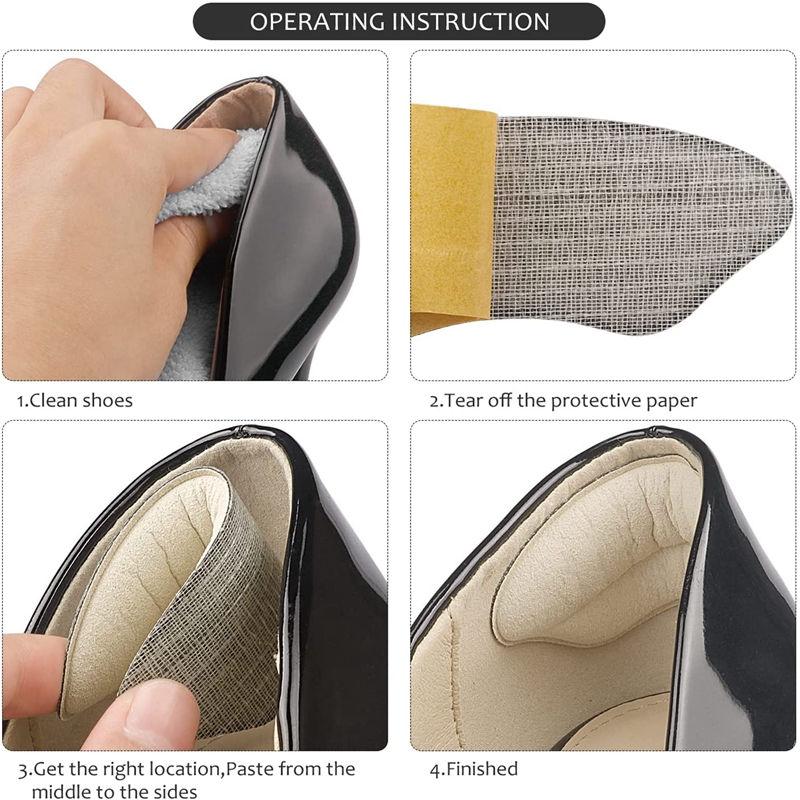 Semelles intérieures pour femm - Heel Liner Grip avis et prix