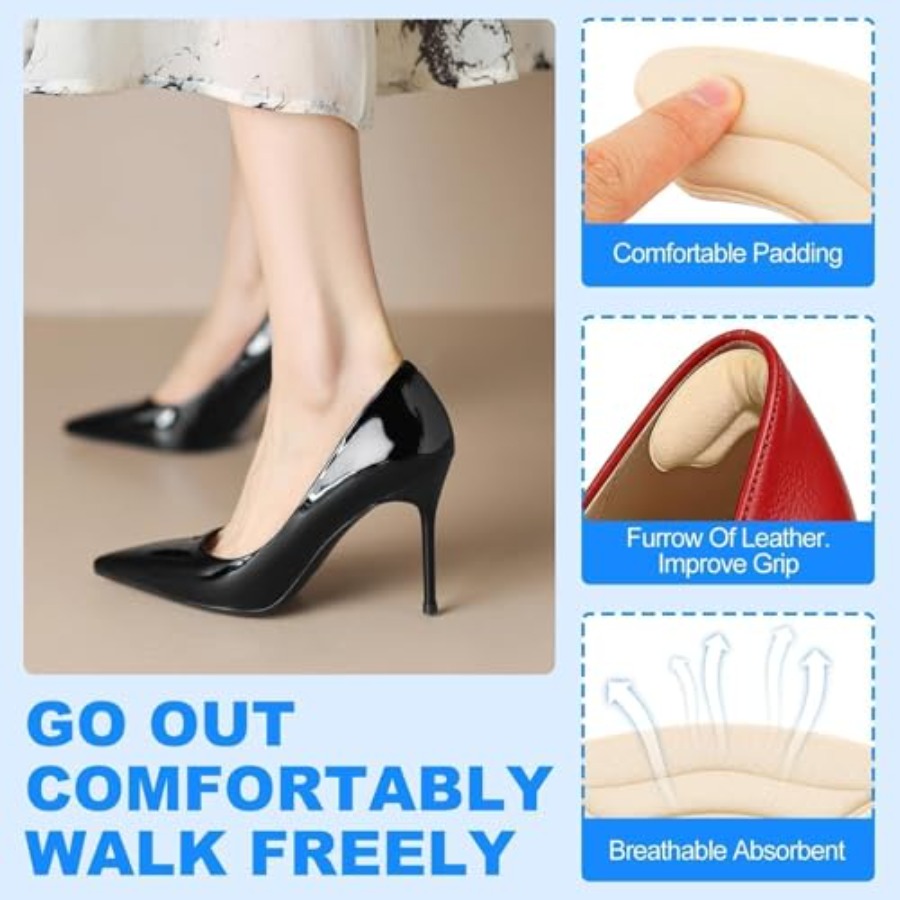 9 paires de coussinets de talo - Heel Liner Grip avis et prix