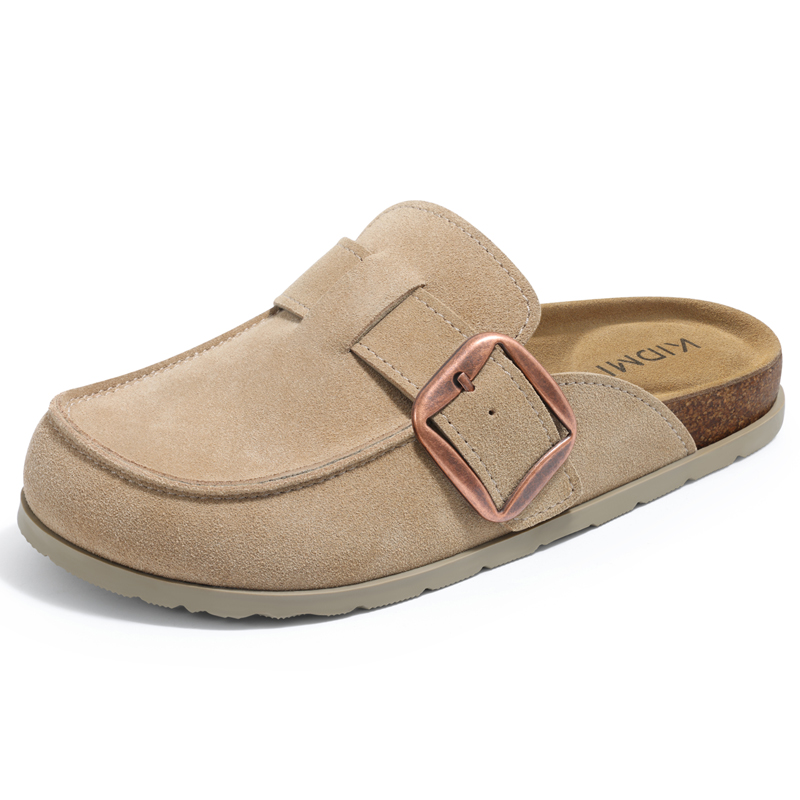 Mules en daim véritable Litfun - Insole Memory Foam avis et prix
