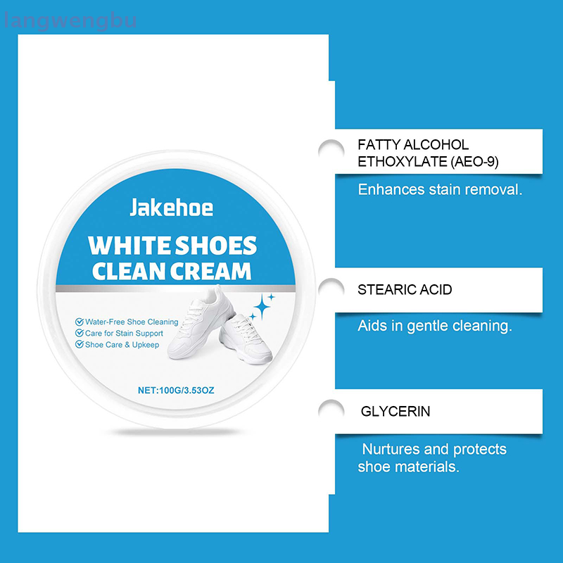 Crème nettoyante pour chaussur - Sneaker Cleaner avis et prix
