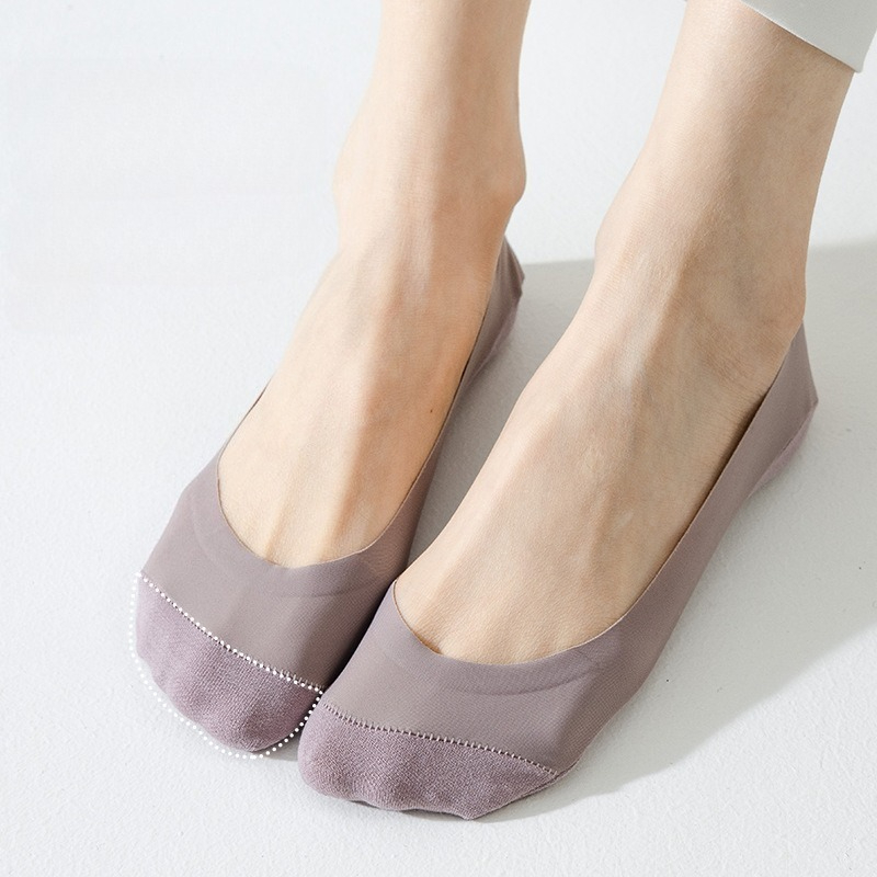 1 paire de chaussettes invisib - Heel Liner Grip avis et prix