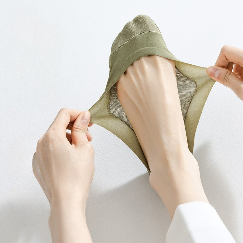 1 paire de chaussettes invisib - Heel Liner Grip avis et prix