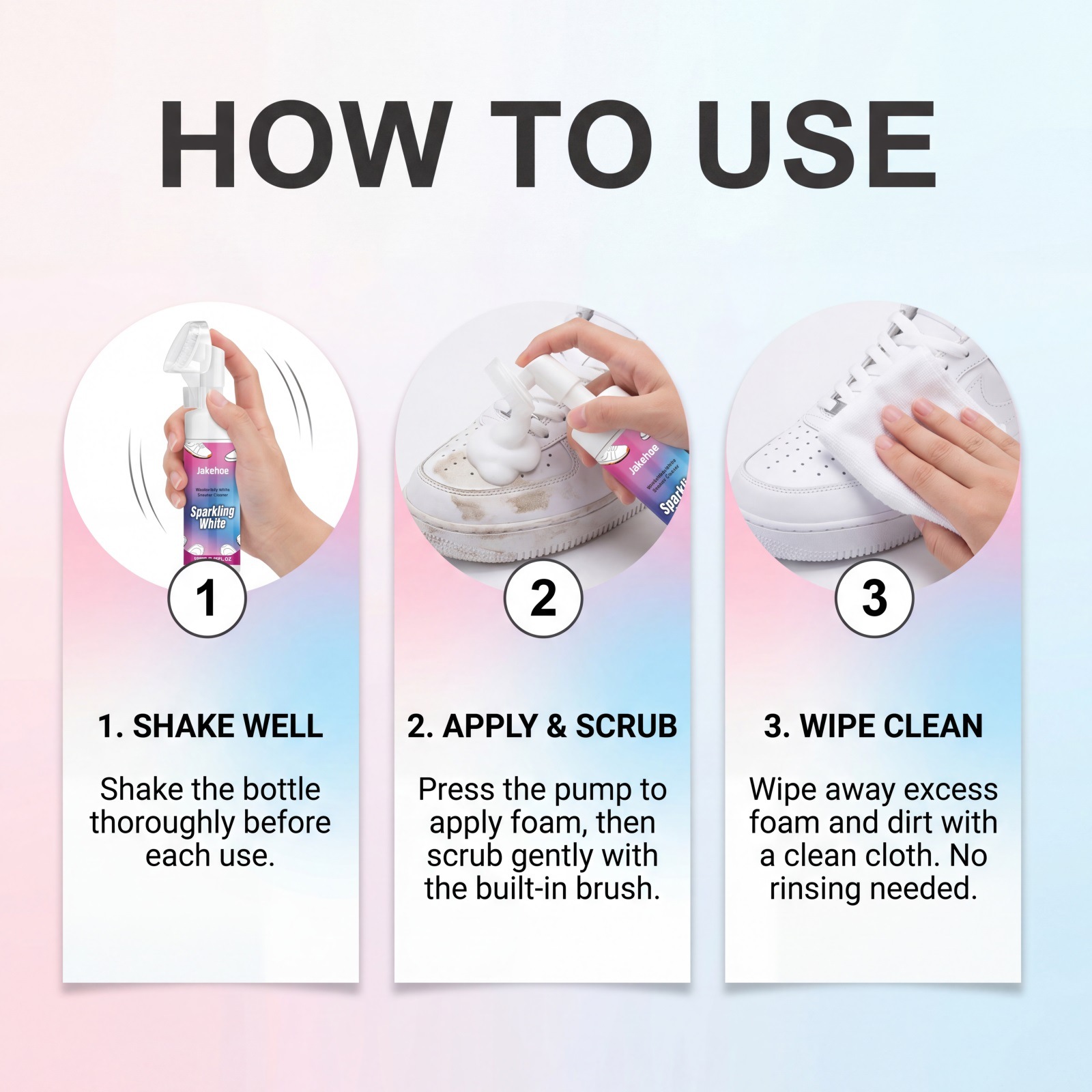 Nettoyant liquide pour baskets - Sneaker Care Whitener avis et prix