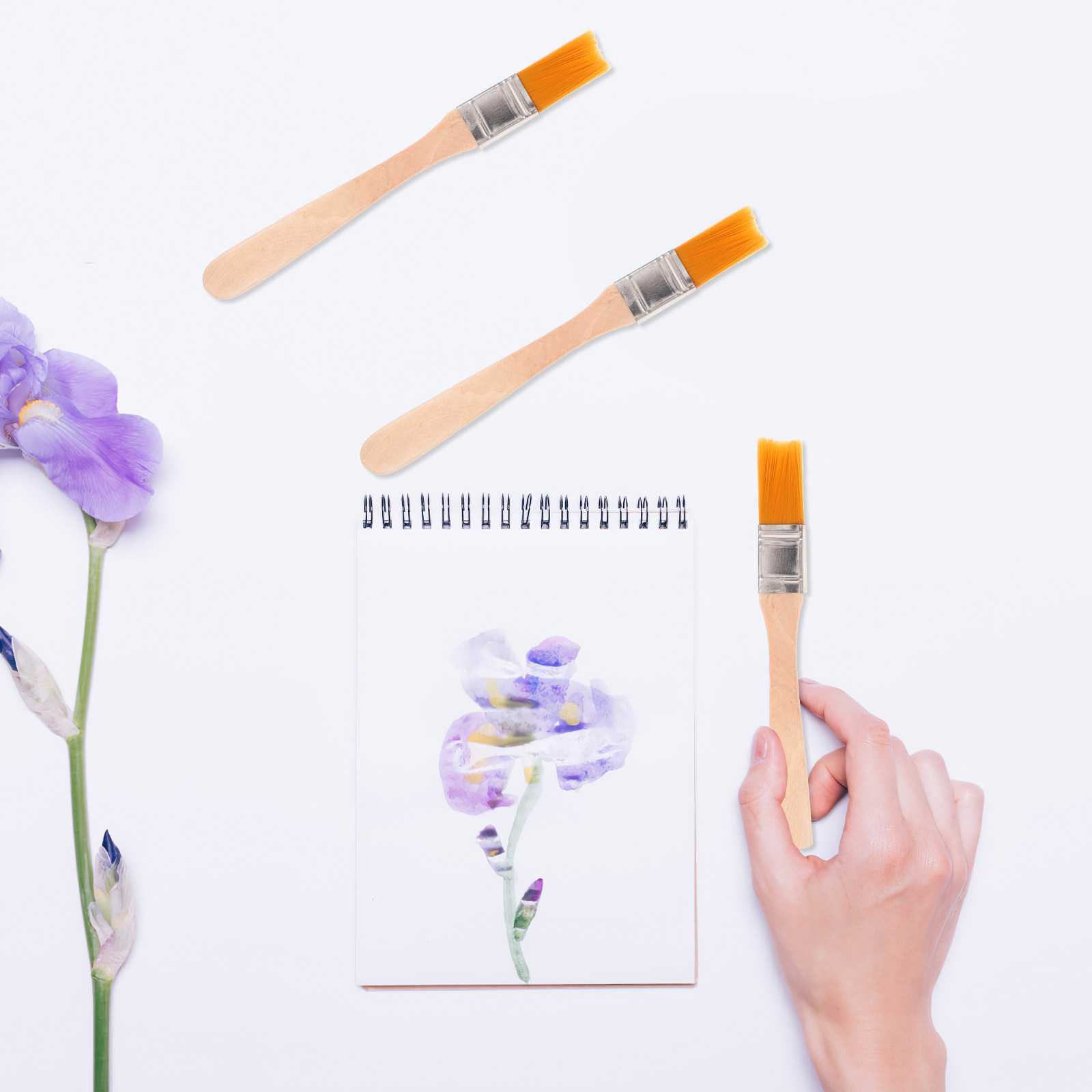 Ensemble de 6 pinceaux à poils - Brush Bristle Set avis et prix