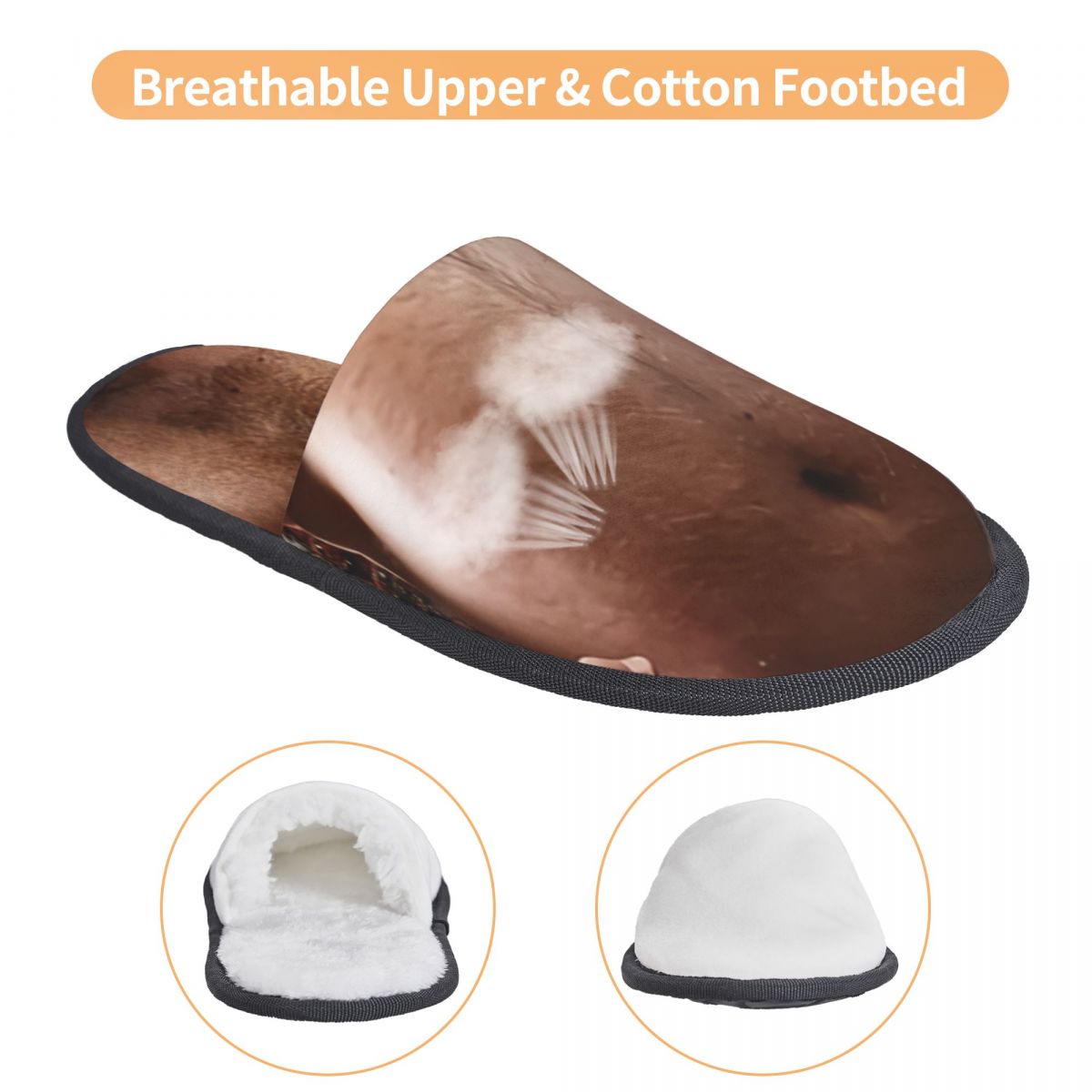 Pantoufles personnalisées amus - Insole Memory Foam avis et prix