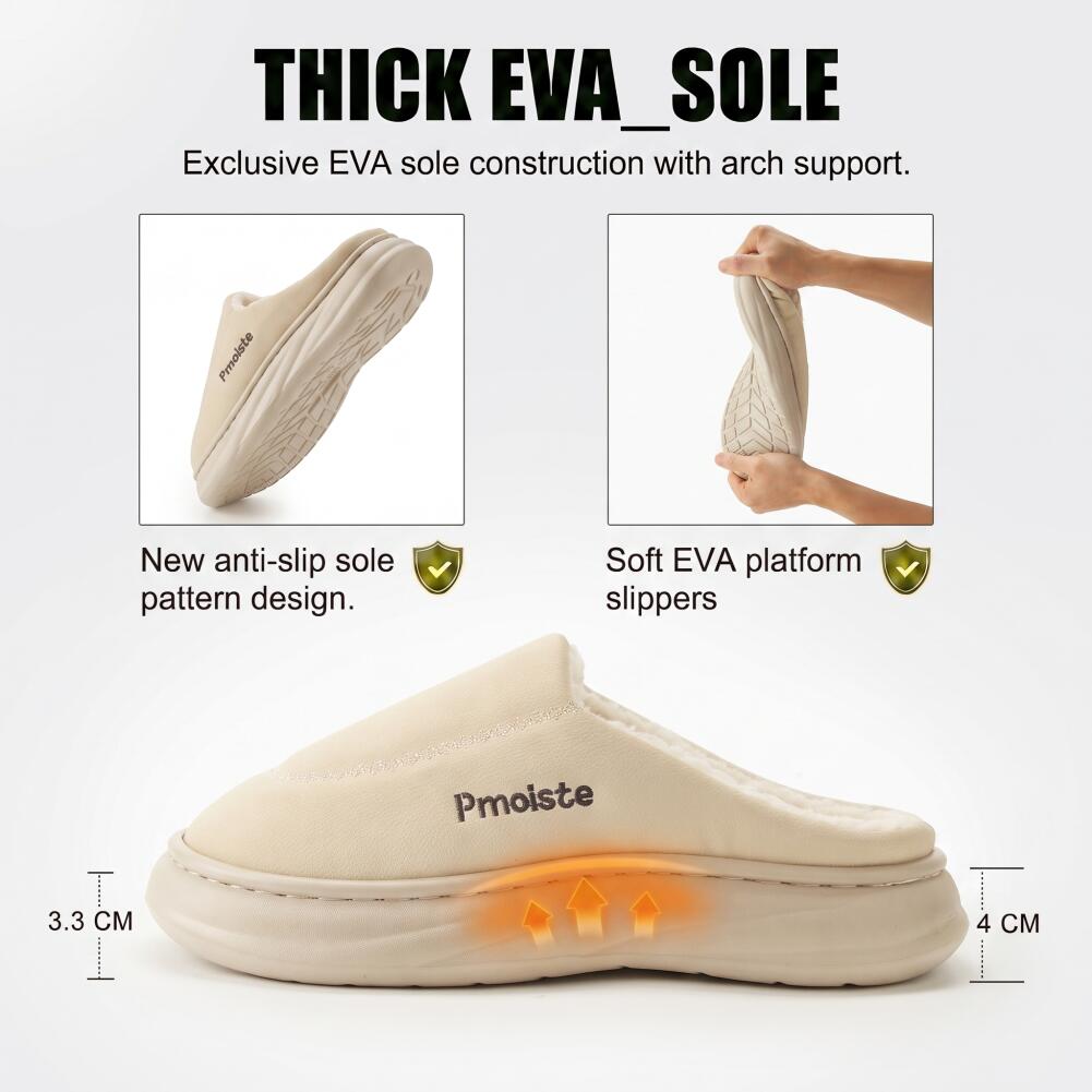 Chaussons brodés pour femmes à - Insole Memory Foam avis et prix