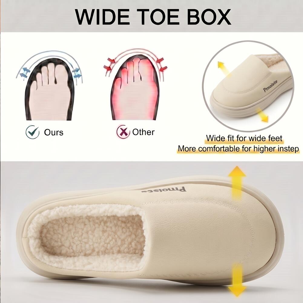 Chaussons brodés pour femmes à - Insole Memory Foam avis et prix