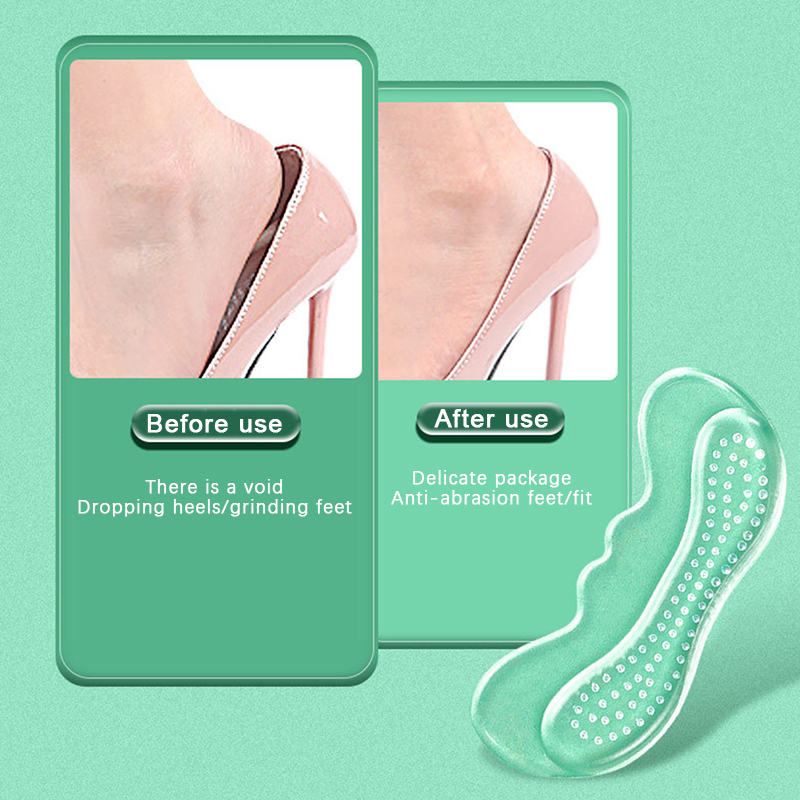 Semelles en gel de silicone po - Heel Liner Grip avis et prix