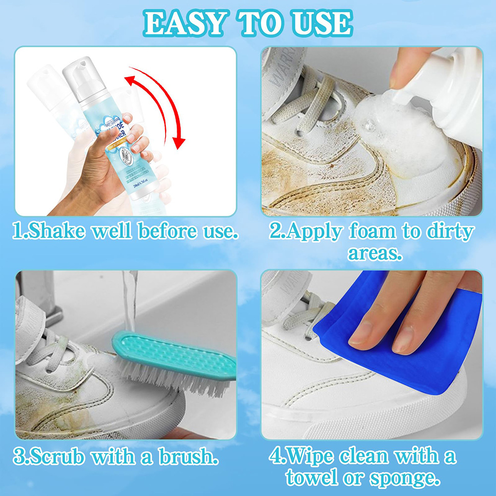 Kit de nettoyage de chaussures - Sneaker Cleaner avis et prix